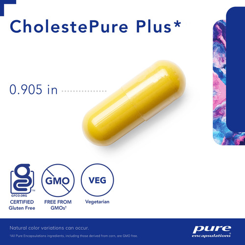Suplemento De Encapsulamentos Puros Cholestepure Plus 120"s - Imagem 3