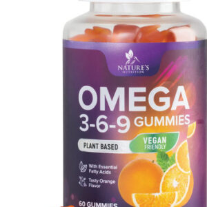 Suplemento Nature&quots Nutrition Omega 3 6 9 Gomas Veganas 60