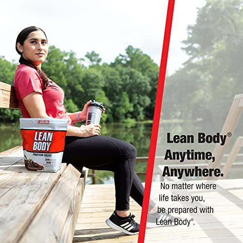Labrada Nutrition Lean Body Hi-protein Shake, Morango, Banhe - Imagem 5