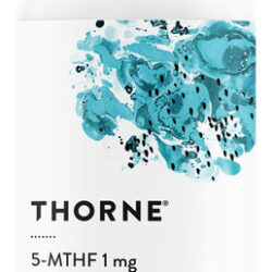 Suplemento Thorne 5-mthf De Metilfolato 1 Mg 60 Cápsulas