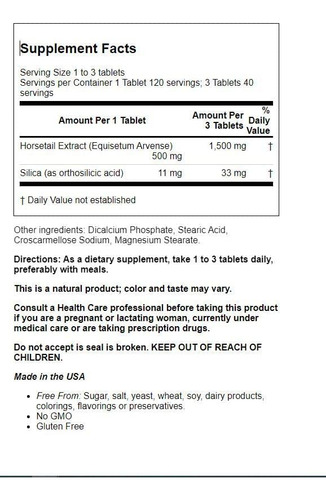 Alta Health Products, Sílica Com Bioflavonóides - 500 Mg - 1 - Imagem 2