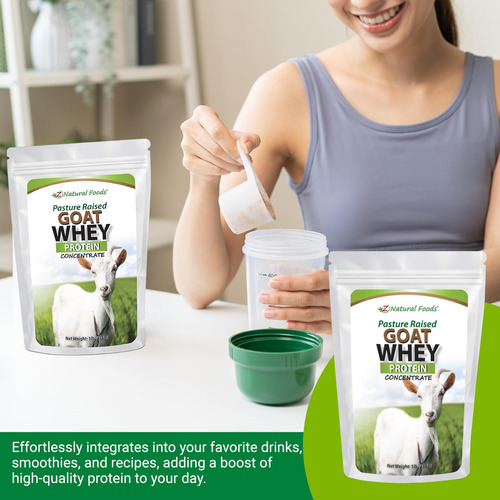 Proteína Em Pó Z Natural Foods Concentrado De Soro De Leite - Imagem 7