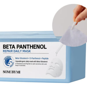Máscara Facial Some By Mi Beta-pantenol Repair Daily 30 Folh