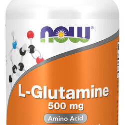 L-glutamina 500 Mg 120 Cápsulas Da Now Foods