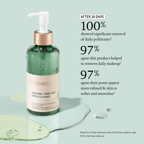 Limpador Biossance Squalane + Amino Aloe Gentle 200 Ml - Imagem 2
