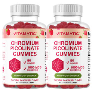 Suplemento Vitamático De Picolinato De Cromo 1000mcg Gummies