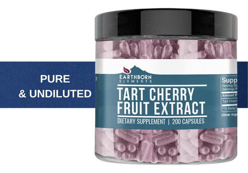 Suplemento Dietético Earthborn Elements Tart Cherry Extract - Imagem 2