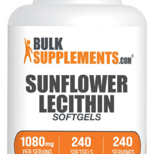 Suplemento Suplementos A Granel Lecitina De Girassol 1080mg