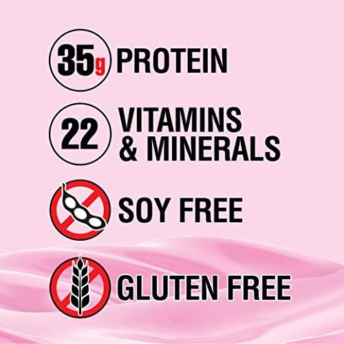 Labrada Nutrition Lean Body Hi-protein Shake, Morango, Banhe - Imagem 3