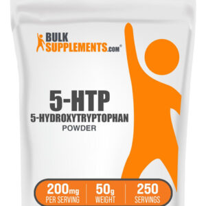 Suplemento Bulksupplements.com 5-htp Em Pó 200 Mg 50g