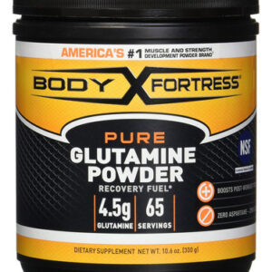Glutamina Em Pó Body Fortress Pure 300ml
