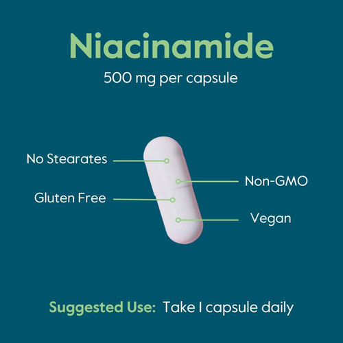 Suplemento Bestvite Niacinamida 500 Mg 240 Cápsulas - Imagem 6