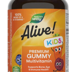Natures Way Alive! Childrens Premium Gummy Multivitamin, Sem
