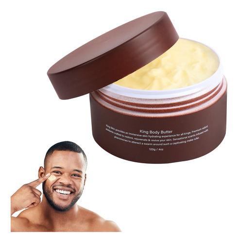Manteiga Corporal Lucift Kings Skin King Warm Scent 120 Ml P