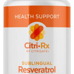 Suplemento Citrirx Resveratrol Sublingual Lozenge 60 Unidade