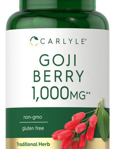 Carlyle Goji Berry 1000mg | 120 Cápsulas | Extrato Concentra