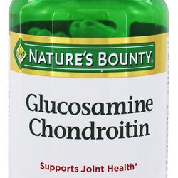 Suplemento Nature&quots Bounty Glucosamina E Condroitina 110 Cáp
