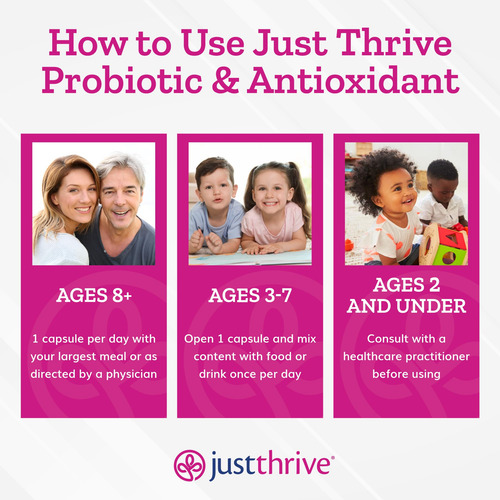 Suplemento Just Thrive Probiótico Suprimento De 30 Dias - Imagem 6