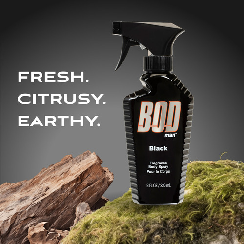 Fragrance Body Spray Bod Man Black 240 Ml (pacote De 2) - Imagem 2