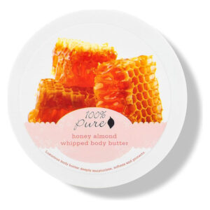 Loção Corporal 100% Pura, Mel, Amêndoa, Manteiga Corporal Ba