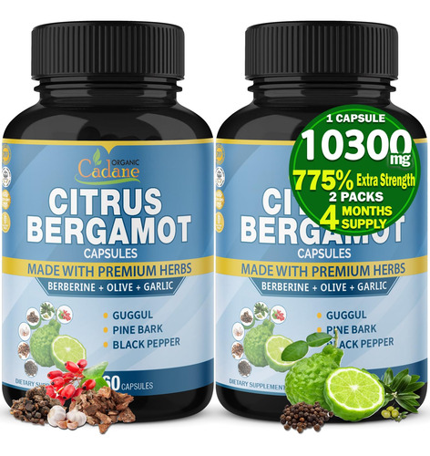 Suplemento Orgânico De Extrato De Bergamota Cítrica Cadane 1 - Imagem 7