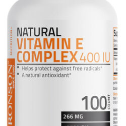 Vitamina E Bronson 400 Ui 100 Cápsulas