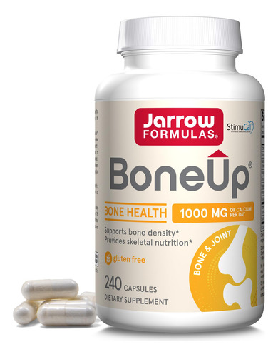 Suplemento Jarrow Formulas Boneup 240 Cápsulas Com Vitamina