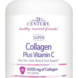 Comprimidos De Super Colágeno Plus Vitamina C Do Século 21,