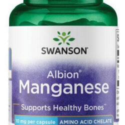 Albion Manganese 10 Mg 180 Cápsulas Da Swanson Vitamins