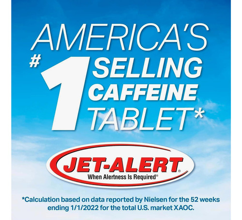Cápsulas De Cafeína Jet-alert Double Strength 200 Mg 90 Cáps - Imagem 5