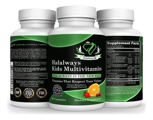 Suplemento Multivitamínico Halalways Kids Daily Gummy Halal - Imagem 4