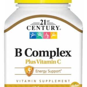 Suplemento 21st Century Vit B Complex Com 100 Comprimidos