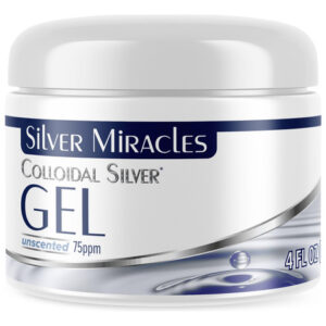 Gel Silver Miracles Coloidal Silver Nano Wound Care 120 Ml