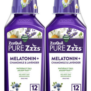 Líquido De Melatonina Sleep Aid Zzzquil Pure Zzzs 2 Mg 720 M