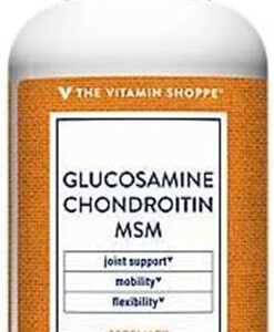 The Vitamin Shoppe Glucosamina, Condroitina E Msm (360 Cáps