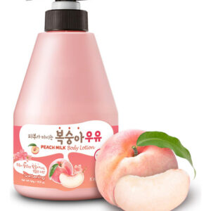 Loção Corporal Welcos Kwailnara Leite De Pêssego 560g/585ml