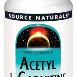 Acetyl L-carnitine 500 Mg 60 Tabs By Source Naturals