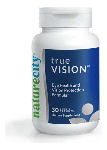 Suplemento Naturecity True-vision Eye Health 30 Cápsulas
