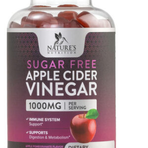 Suplemento Nature&quots Nutrition Vinagre De Maçã Gummy 1000mg