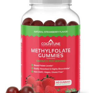 Suplemento De Gomas De Metilfolato Cognitune 1000mcg Com Mor