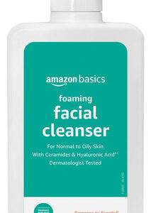 Limpador Facial Amazon Basics Foaming Com Ceramidas 350ml