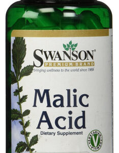 Suplemento De Ácido Málico Swanson 600 Mg 100 Cápsulas Veget