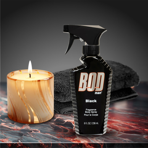 Fragrance Body Spray Bod Man Black 240 Ml (pacote De 2) - Imagem 4