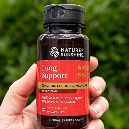 Natures Sunshine Lung Support Concentrado Tcm Chinês, 30 Cá - Imagem 2