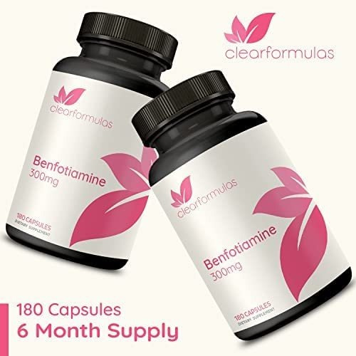 Vitamina A Base De Benfotiamine /300mg/180 Cápsulas - Imagem 4
