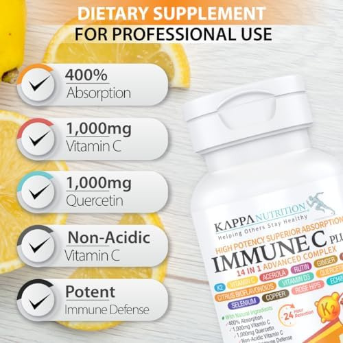 Nutrição (60 Cápsulas, Quercetina 1.000 Mg, Vitamina C 1.000 - Imagem 5