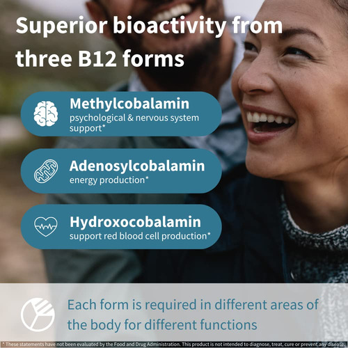 Suplemento Igennus Healthcare Nutrition Super B12 Complex - Imagem 3