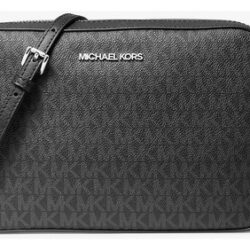 Linda tiracolo Michael Kors bolsa Mk Lady Cor preto