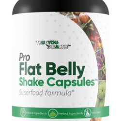 Cápsulas Pro Flat Belly Shake - Limpeza Intestinal Para Ajud