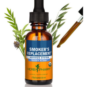 Suplemento Herb Pharm Smoker&quots Replacement 30ml Nervoso Syst